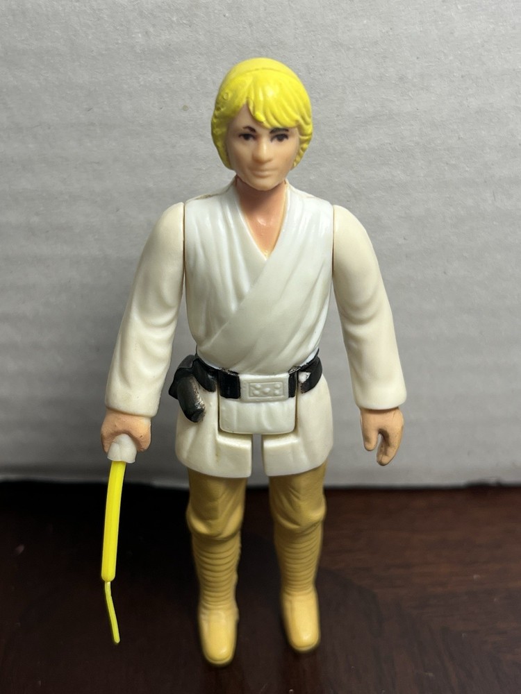 VINTAGE KENNER STAR WARS 1977 CHINA RAISED BAR COO LUKE FARM BOY 100% COMPLETE!!