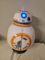 Star Wars Galactic Heroes BB8 Power Up base,2 Figure,sounds,lightsHasbro 2017