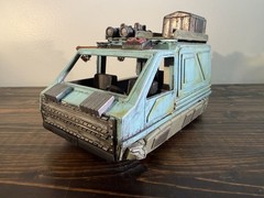 custom painted Sci Fi Food Truck star wars 3.75 scale vehicle by SILLOF