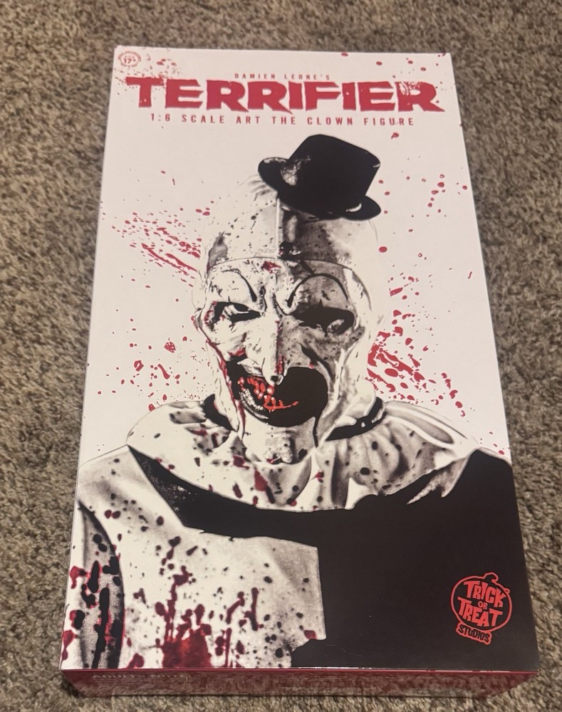 Trick Or Treat Studios Terrifier Art The Clown 12″ Figure Brand New In Box