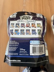 5X NEW Sealed Disney Star Wars DOORABLES HYPER PEEK Figure + Card Blind Bags