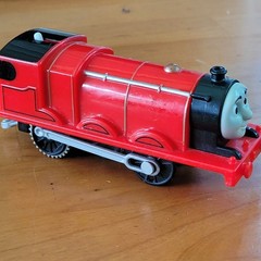 Thomas Friends TrackMaster James Motorized Engine 2013 Tested Works