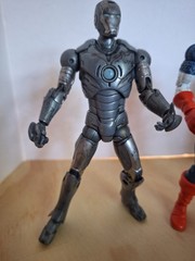 Marvel Legends, 2007 Captain America, 2008 Iron Man Mk II, And Mk III