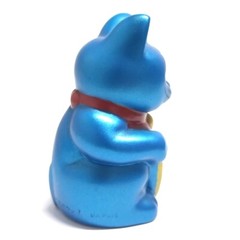 Real Head Sofubi Chaosman & Fortune Cat Baby Vinyl Figures – Rare Collectible