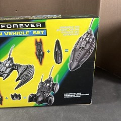 1996 BATMAN FOREVER BATMOBILE TRIPLE ACTION VEHICLE SET NEW SEALED BATWING KENNE