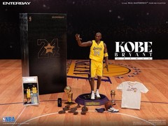 Enterbay NBA Los Angeles Lakers Kobe Bryant 2010 Champion Real Masterpiece New