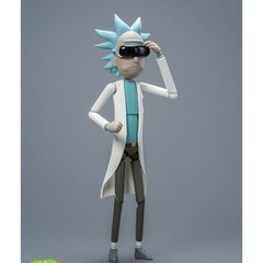 HIPLAY Fondjoy Morty Smith / Rick Sanchez 1/12 Scale Action Figure