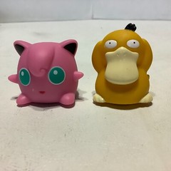 Lot of 4 Vintage 1999 Nintendo Pokemon Roller Ball Figures Sliders 1 1/4″ Tall
