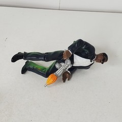 1997 Galoob Men in Black Alien Ambush Agent J Action Figure Loose with Gun MIB