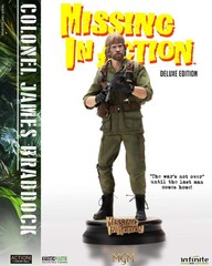 Missing In Colonel James Braddock Chuck Norris Deluxe Edition 1/6 Figure