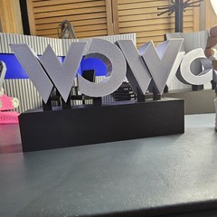 WWE Mattel Two WCW Nitro Stage Entrance Medium Logos (2) Accessory