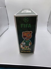 FIFA Action Figure 3pc Set Clutch Bald Eagle Meple Moose Zayu Jaguar w/ Ball