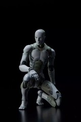 Male Figure 1/12 Super Flexible Robot Man Action Joints Body Model Toys 6inches