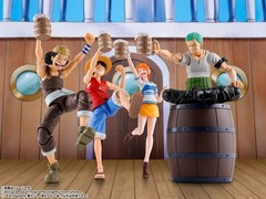 BAS69801: Party Set – The Straw Hat Crew – “One Piece”, S.H. Figuarts