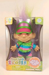 Treasure Trolls Good Luck Trolls Jogging Troll 65th Anniversary Belly Charm New