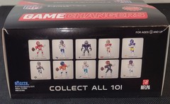 NFL GAME CHANGERS – 2” COLLECTIBLE FIGURES – Case of 12 – NEW & SEALED