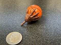 Starting Lineup (MALE HAND W/BALL ONLY) 6″ Scale MINT Basketball Prop Joel