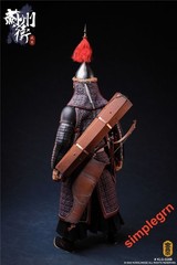 KONGLINGGE KLG-R028B-A Ming Dynasty Jizhou Commander 1/6 Blue Armor Ver. INSTOCK