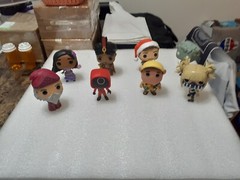 1 LOT OF 8 FUNKO POP MIXED CHARACTERS ORIGINAL ITEM GOOD FOR COLLECTION