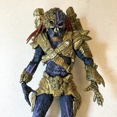 NECA Lasershot Predator Expanded Universe Kenner Figure LED Light Up Incomplete