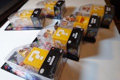 Lot of 6 – Super Mario Bros Movie 1.25 in Mini Figures Jakks Pacific Inc. NIB