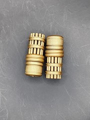 Iron Grenadier mini gatlings, swords, 2 handed gatling red/gold and gold – 1/12