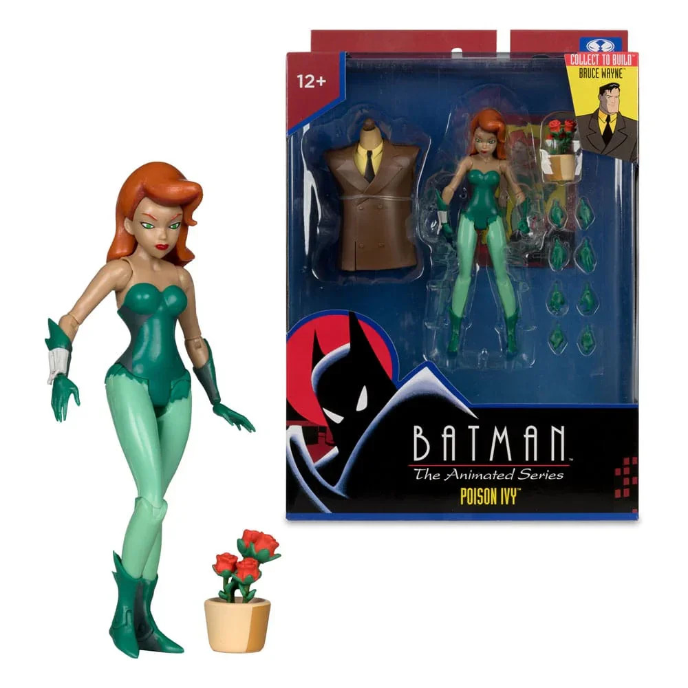 Batman: The Animated Series Poison Ivy 6″ Action Figure with Bruce Wayne