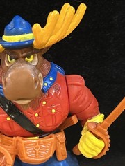 Monty Moose 100% Complete Teenage Mutant Ninja Turtle TMNT 1992 Playmates Figure