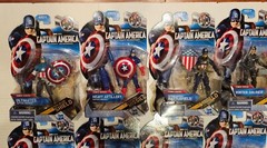 CAPTAIN AMERICA The First Avenger COMPLETE SET LOT Comic, Movie, Concept Figures