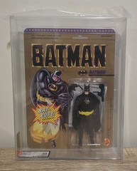 CGA/AFA 9.6 NM+/MT POP1 1989 TOYBIZ BATMAN SQUARE JAW BATMAN MOVIE SERIES BATMAN