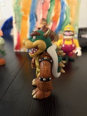 ToyBiz Mario Kart 64 Action Figure Lot | Mario Bowser Yoshi Wario Donkey Kong