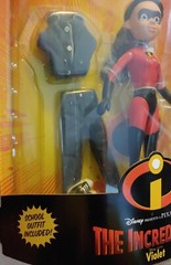 Rare 2003 Disney The Incredibles 11″ Violet, Poster & School Outfit MINP Sealed!