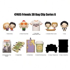 Friends TV Show 3D Figure Blind Bag Mystery Rachel Joey Desk Decor Gift 1PC New
