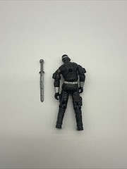 GI Joe Cobra Snake Eyes V3 1989 Action Figure ARAH W/Sword