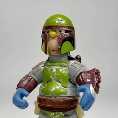 Homero Simpson Boba Fett Parody Resin Figure 14cm 5.51in Fan Art Mexico New USA