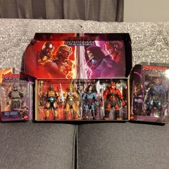 Mattel MOTU Chronicles Boxed Figure Set Skel-Knight Trap Jaw Sword, 6 Figures