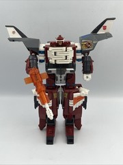 Transformers Energon Jetfire Mega Class Complete Working Electronics 2003