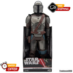 Star Wars Mandalorian 30″ Big Figs Action Figure, Giant Galactic Collection Doll