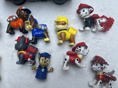 Paw Patrol Vehicles and Figures Lot of 15 Spin Master Toys