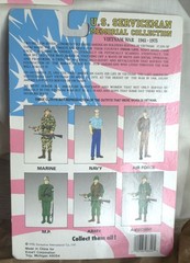 Free ship! U.S. Serviceman Vietnam Memorial Collection-Army, Navy, Airborne 1996