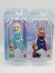 Disney Frozen Elsa and Anna 3.5″ in Mini Doll Figures Mattel 2025