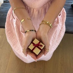 Unbranded Pink and Gold Collectibles