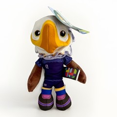 Jazwares FIFA® World Cup 2026 USA 10” Plush Official Clutch™ Bald Eagle NWT