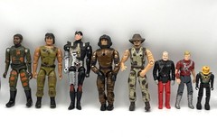 Vtg 80s Gi Joe, American Defense Remco, Starcom, Kenner MASK, Mattel Lord Dreads