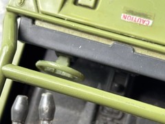 GI Joe VAMP Jeep Green Steering Wheel 3D Printed Custom