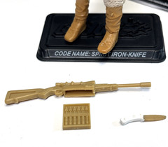 Gi Joe Spirit Iron-Knife 25th Anniversary 2008 Great Condition v3 GI Joe Tracker