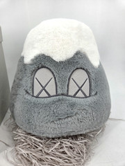 KAWS HOLIDAY JAPAN 2019 Mount Fuji Gray Plush AUTHENTIC W/ Box LIMITED EDITON