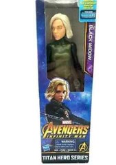 BLACK WIDOW Avengers Infinity War 12 Inch Figure with Titan Hero Power FX