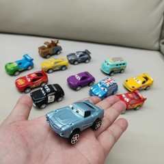 12pcs Pixar Cars Lightning McQueen Jackson Storm Mater Toy Set Kids Game Gift