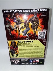 Kill Switch Female RED Box 6″ Scale ACTION FORCE Valaverse Figure Rare New